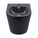 Биде подвесное Qtap Scorpio 515x360x345 Matt black QT1455053FMB