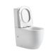 Унітаз підлоговий Qtap Robin New Ultra Quiet безобідковий із сидінням Soft-Close WHITE QT13226083AW