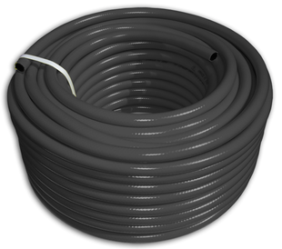 Шланг технічний REFITTEX CRISTALLO BLACK 5*1,5 мм/100 м, TXRC05*08BK/100 1463664740 фото