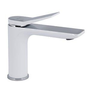 Змішувач для раковини Qtap Presto QTPRE270CRW45576 Chrome/White SD00051700 фото