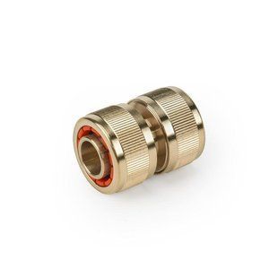 Муфта, з'єднувач для шлангів 3/4", латунний, BR-2110 2098104370 фото