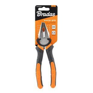 Универсальные плоскогубцы MASTER GRIP 200 мм, никелированные, HOME & GARAGE, DIY-PL1210/8 DIY-PL1210/8 фото