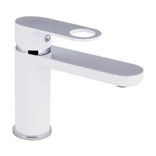 Змішувач для раковини Qtap Jay QTJAY270CRW45551 Chrome/White SD00051675 фото