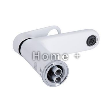 Змішувач для раковини Qtap Jay QTJAY270CRW45551 Chrome/White SD00051675 фото