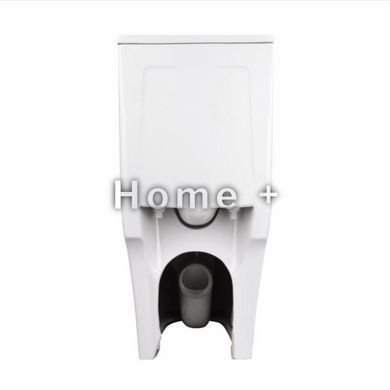 Унитаз-моноблок напольный Qtap Swan Ultra Quiet безободковый с сиденьем Soft-Close WHITE QT16226080AW SD00052582 фото