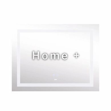 Дзеркало Lidz Kubis (KU1) 1200х800 з LED-підсвіткою Touch, з антизапотіванням, з диммером, рег. яскравості LDKUB120080049008 SD00055132 фото