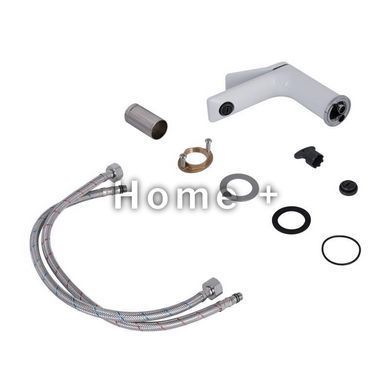 Смеситель для раковины Qtap Presto QTPRE270CRW45576 Chrome/White SD00051700 фото