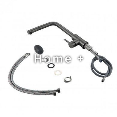 Смеситель для кухни Lidz Aria 015FL1 (k35) с выдвижным изливом LDARI015FL1GRP49561 Graphite SD00055685 фото