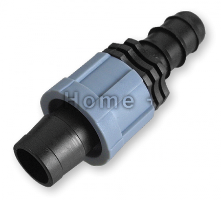Коннектор для капельной ленты - трубки PE 16мм, DSTA08-16L
