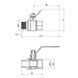 Кран шаровой 3/4" РВ-РН SD Plus