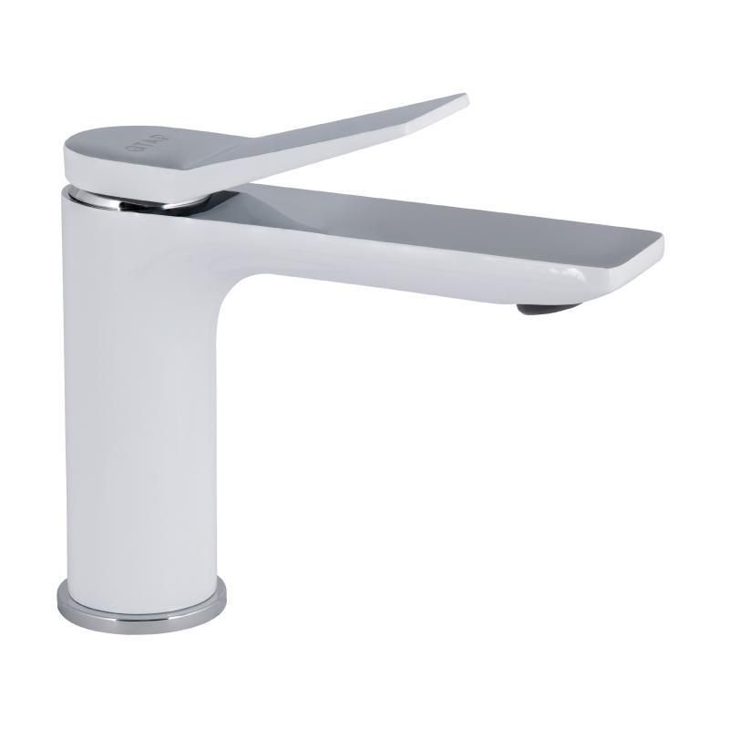 Змішувач для раковини Qtap Presto QTPRE270CRW45576 Chrome/White SD00051700 фото