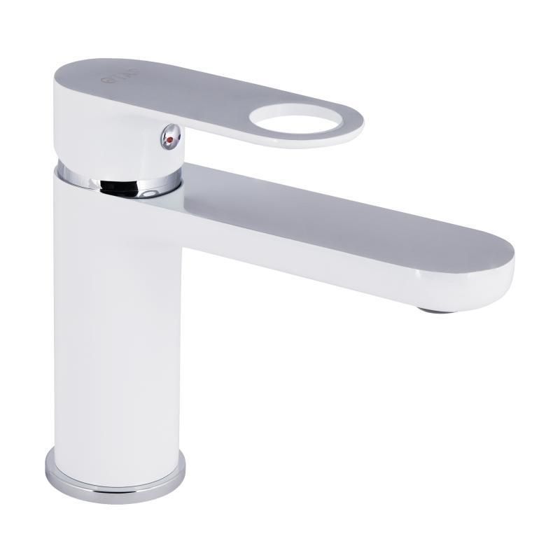 Змішувач для раковини Qtap Jay QTJAY270CRW45551 Chrome/White SD00051675 фото