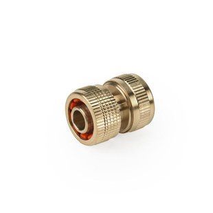 Муфта, з'єднувач для шлангів 1/2", 5/8", латунний, BR-2100 2098104371 фото