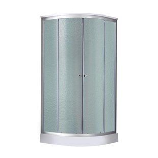 Душовий бокс Lidz Tani SB100x100.SAT.LOW.FR, скло Frost 4 мм SD00055512 фото