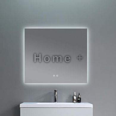 Дзеркало Qtap Taurus (TA1) 800&times;600 мм з LED-підсвіткою Touch, з антизапотіванням, з димером, темп. кольору (3000-6500K) SD00055076 фото