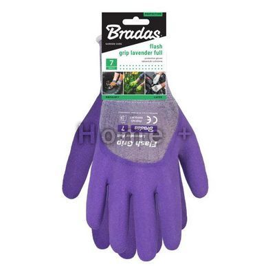 Захисні рукавиці FLASH GRIP LAVENDER FULL, розмір 7, RWFGLRF7 1434031128 фото
