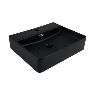 Раковина Qtap Nando LT 500х420х120 Matt black QT12112173SMBMBN SD00052920 фото