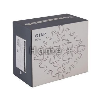 Змішувач для раковини Qtap Gemini (з гігієнічним душем) QTGEM272BLM45690 Black Matt SD00051814 фото