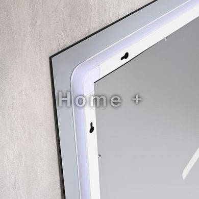 Дзеркало Qtap Taurus (TA1) 800&times;600 мм з LED-підсвіткою Touch, з антизапотіванням, з димером, темп. кольору (3000-6500K) SD00055076 фото