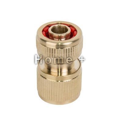 Конектор латунний на шланг 3/4", BRASS, BR-2130 Польща 1354291143 фото