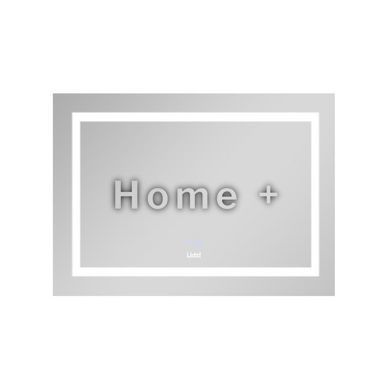Зеркало Lidz Kubis 800х600 с LED-подсветкой Touch, с антизапотеванием, с диммером, рег. яркости LD78LF9047400 SD00053524 фото