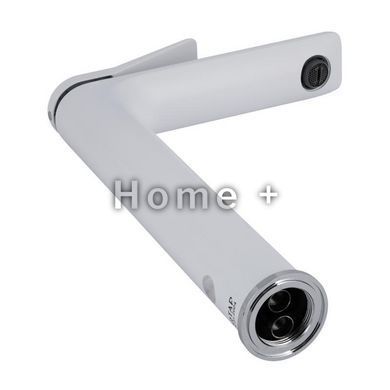 Змішувач для раковини Qtap Presto високий QTPRE269CRW45577 Chrome/White SD00051701 фото