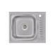 Кухонная мойка Brinex 6050-L 0,6 мм Satin (BRIN6050LSAT06)