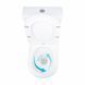 Унітаз підлоговий Qtap Vlasta Ultra Quiet безобідковий із сидінням Soft-close WHITE QT28228300W