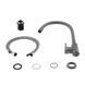 Смеситель для кухни Lidz Aria 015F3 (k35) с гибким изливом LDARI015F3GGRP49565 Graphite/Grey