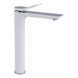 Смеситель для раковины Qtap Presto высокий QTPRE269CRW45577 Chrome/White SD00051701 фото