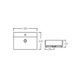 Раковина Qtap Nando LT 500х420х120 Matt black QT12112173SMBMBN
