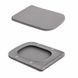 Унітаз підвісний Tern Ultra Quiet 490&times;365&times;325&nbsp;мм, Stone Grey, із сидінням Slim Duroplast/Soft-close/Quick Release