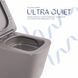 Унітаз підвісний Tern Ultra Quiet 490&times;365&times;325&nbsp;мм, Stone Grey, із сидінням Slim Duroplast/Soft-close/Quick Release