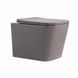 Унітаз підвісний Tern Ultra Quiet 490&times;365&times;325&nbsp;мм, Stone Grey, із сидінням Slim Duroplast/Soft-close/Quick Release