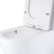 Унітаз підлоговий Qtap Vlasta Ultra Quiet безобідковий із сидінням Soft-close WHITE QT28228300W