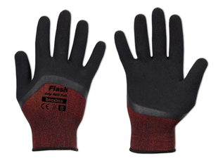 Рукавиці захисні FLASH GRIP RED FULL латекс, розмір 11, блістер, RWFGRDF11 1354281045 фото