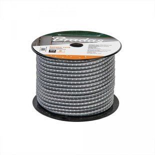 Гумовий шнур, BUNGEE CORD, 0.8x50м, сірий, BCDIY-0850GY-R Польща 1354293498 фото
