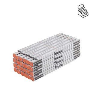 Линейка раскладная, дерево, 1м, пружина, белый, DIY-MFW11WH/24BOX DIY-MFW11WH/24BOX фото