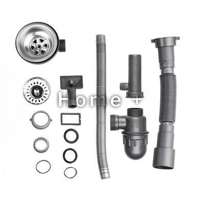 Кухонная мойка Brinex 6060-L 0,6 мм Satin (BRIN6060LSAT06) SD00054106 фото
