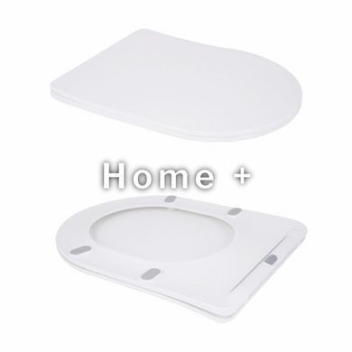 Унитаз напольный Qtap Grand Ultra Quiet безободковый с сиденьем Soft-close WHITE QT26228301W SD00052620 фото