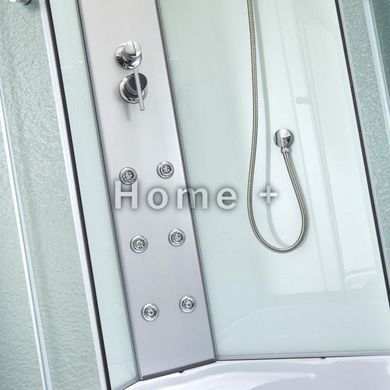 Гидромассажный бокс Lidz Tani SBM90x90.SAT.HIGH.FR, стекло Frost 4 мм SD00039864 фото