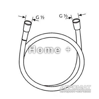 610560500 Logoflex Душовий шланг-1,6m 2024643556 фото