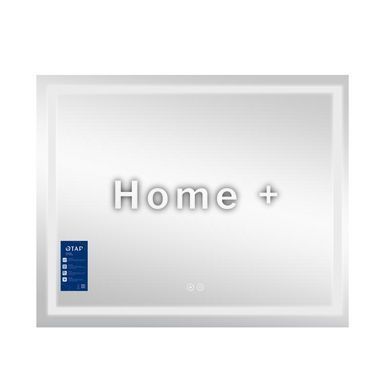 Дзеркало Qtap Mideya 1000x800 (DC-F614) з LED-підсвіткою й антизапотіванням QT2078F614W SD00036735 фото