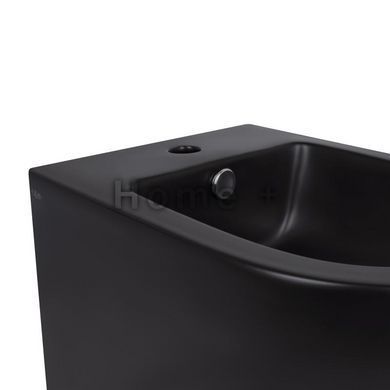 Биде подвесное Qtap Robin 495х370х325 Matt black QT1355046FMB SD00042545 фото