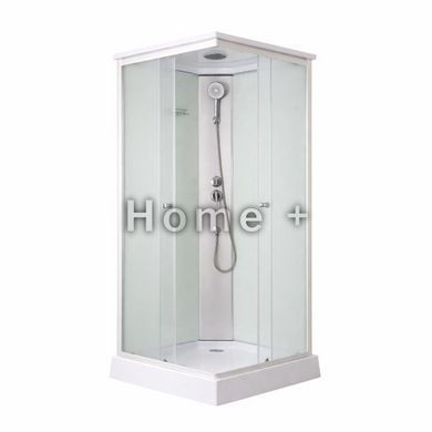 Душовий бокс Lidz Kubis SB90x90.SAT.LOW.FR, скло Frost 4 мм SD00055513 фото