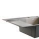 Мийка для кухні інтегрована Lidz Handmade Max 500 H7849L Brushed Steel, 3,0/1,0 мм, крило зліва, збільшена чаша