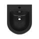 Биде подвесное Qtap Robin 495х370х325 Matt black QT1355046FMB