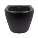 Биде подвесное Qtap Robin 495х370х325 Matt black QT1355046FMB