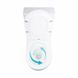 Унитаз напольный Qtap Grand Ultra Quiet безободковый с сиденьем Soft-close WHITE QT26228301W