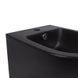 Биде подвесное Qtap Robin 495х370х325 Matt black QT1355046FMB